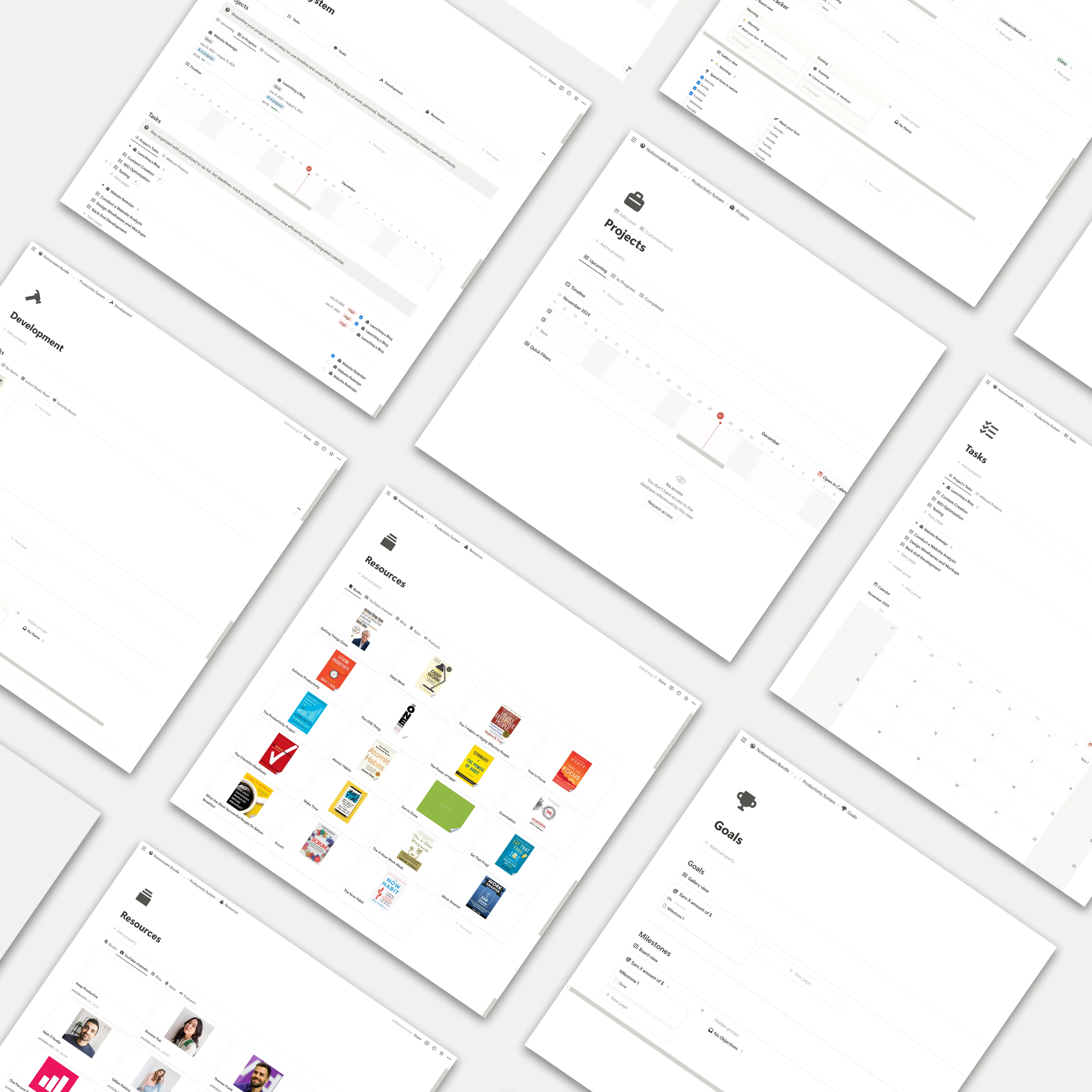 Productivity System Template